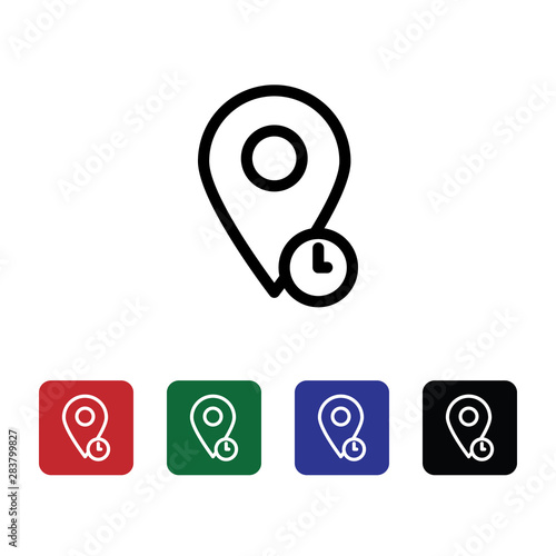 Location, placeholder, vector icon. Can be used for web and mobile. Navigation and map vector icon