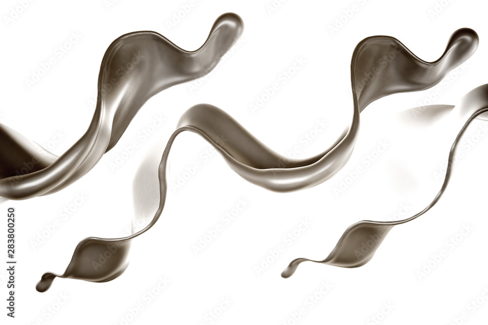 Splash of fluid. 3d illustration, 3d rendering. Splash of fluid. 3d illustration, 3d rendering.