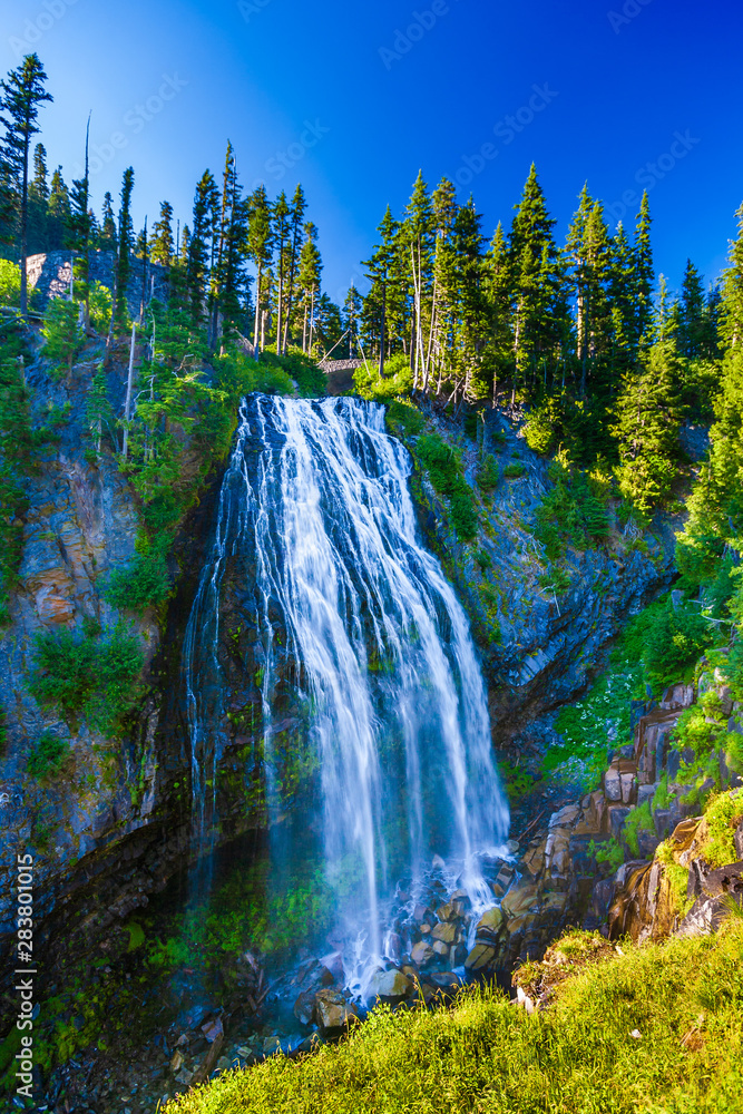 Narada Falls, Mt. Rainier National Park, Washington, USA