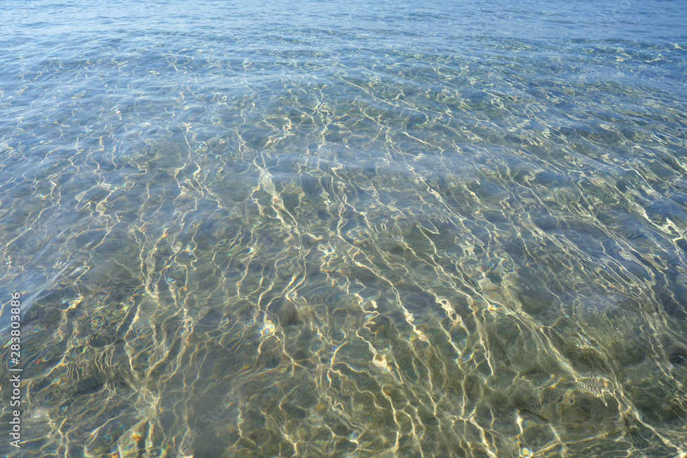 Clear sea water texture