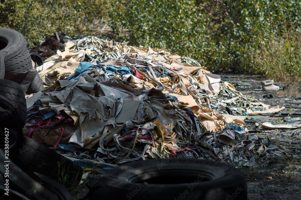 recycling old car tires landfill rubber waste dump recycling old car tires landfill rubber waste dump