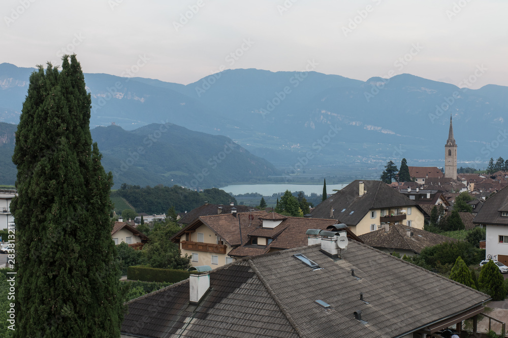 Fototapeta premium Kaltern in South Tyrol, Italy