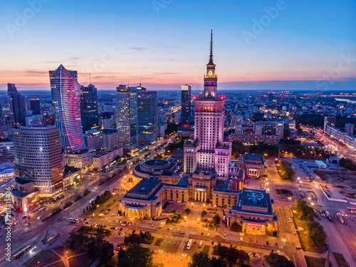 Warszawa o zmierzchu © lukszczepanski