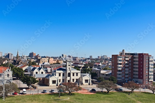 A landscape image of Port Elizabeth, South Africa. 