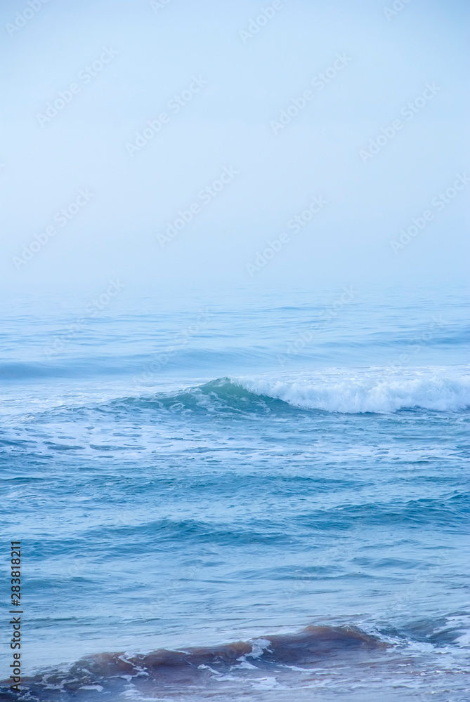 Fototapeta premium Beach of Carais photographed in Guarapari, Espirito Santo, Southeast of Brazil. Atlantic Forest Biome. Picture made in 2008.