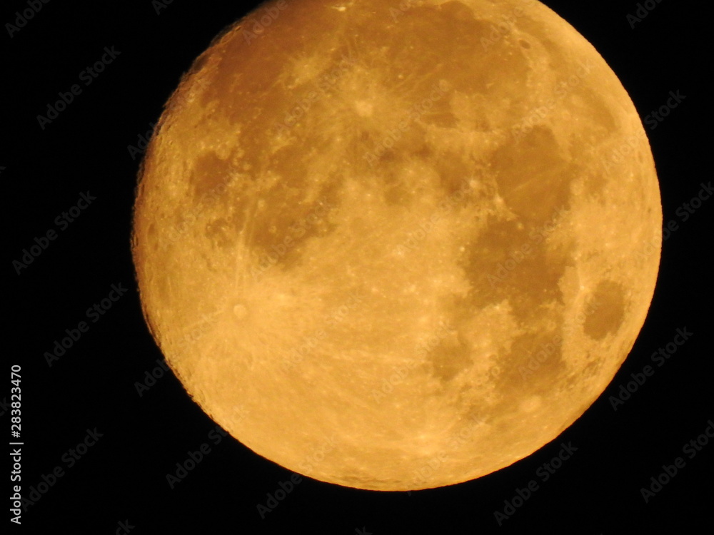Fototapeta premium luna, noche, cielo, espacio