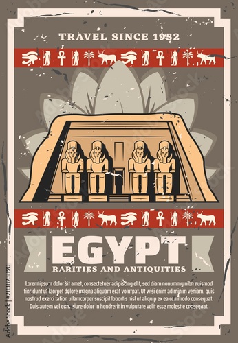 Ancient Egypt travel, rarities and antiquities