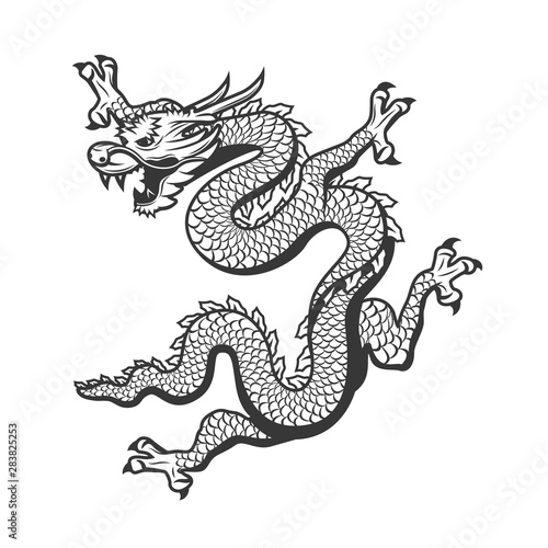 Chinese dragon, China New Year zodiac symbol