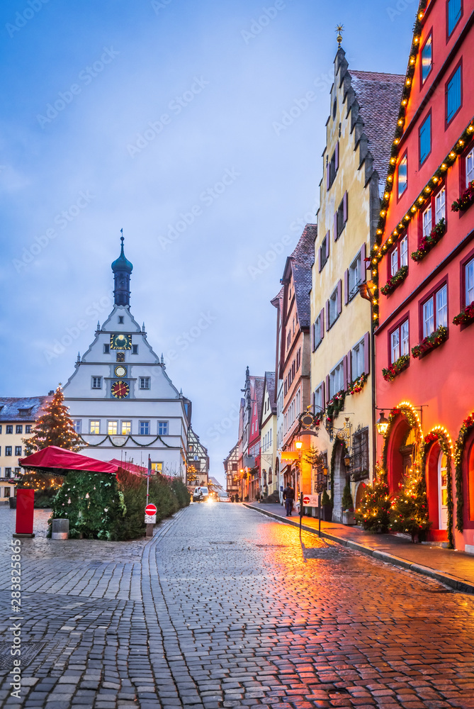 Rothenburg ob der Tauber, Bavaria, Germany