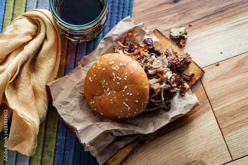 Pulled Pork Burger photo