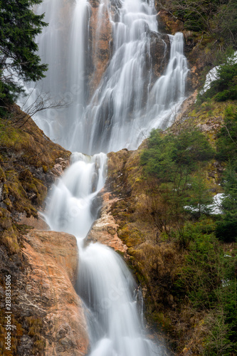 Cailor waterfall, Maramures county, Romania  photo