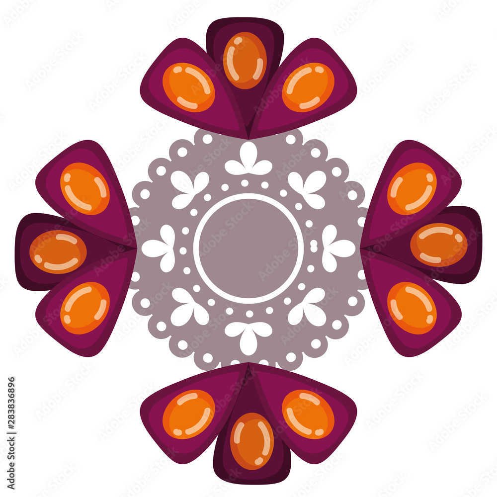 Mandales of bohemic concept vector illustration Mandales of bohemic concept vector illustration