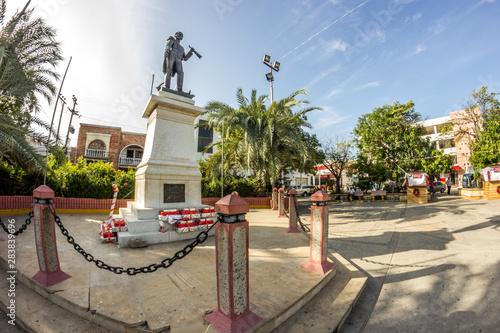 Riohacha's park from Colombia