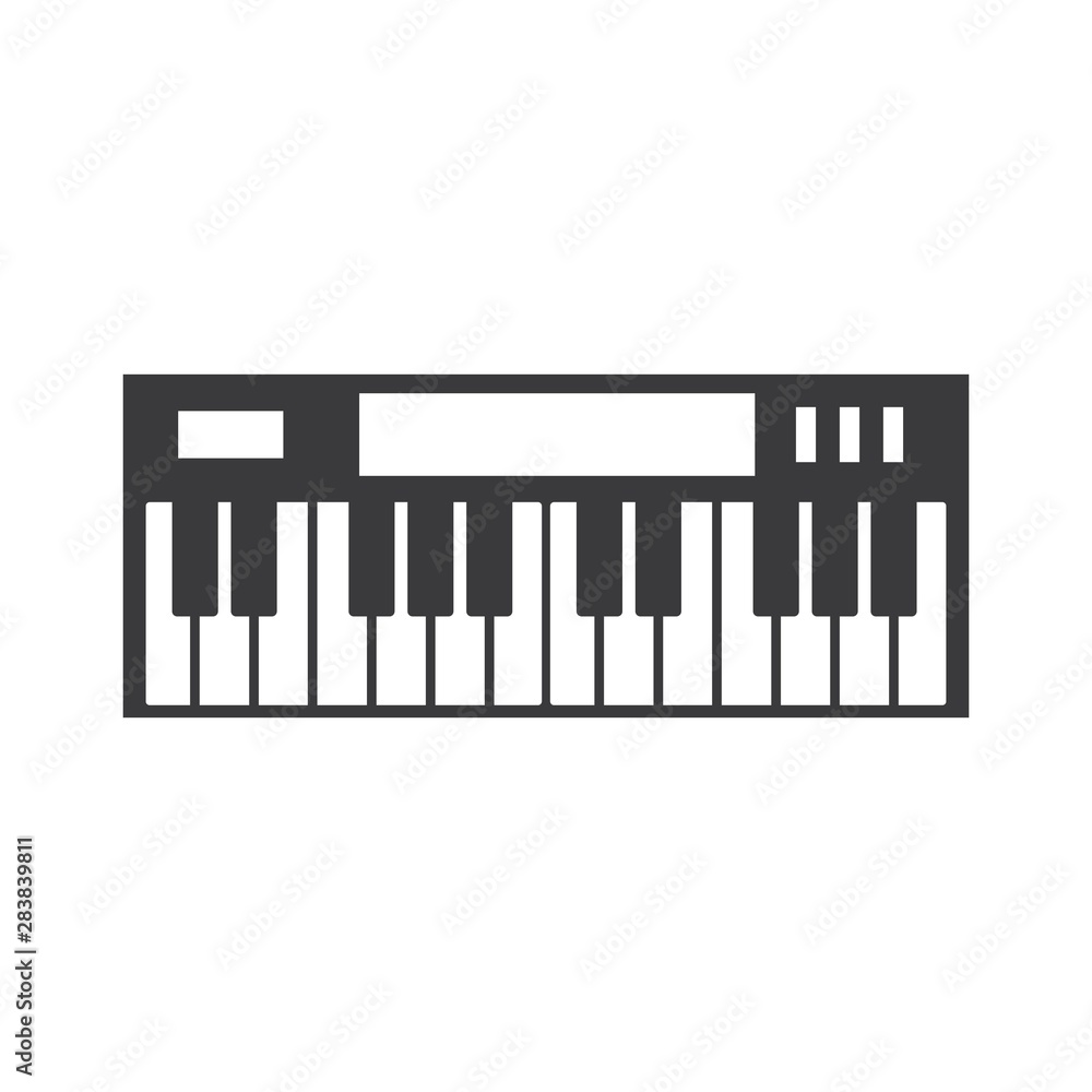 Piano icon vector ilustration Piano icon vector ilustration
