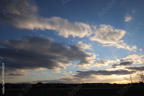 japanese sunset