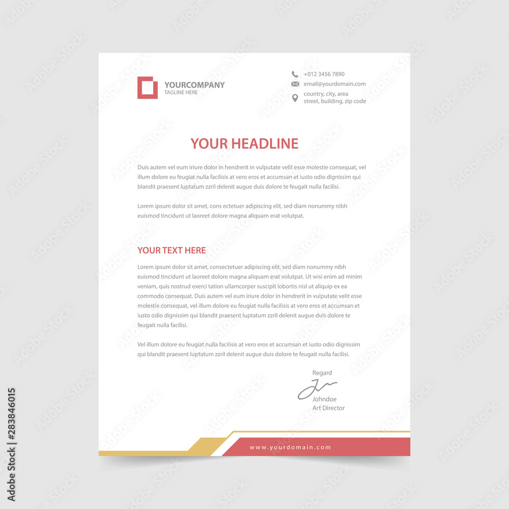 letterhead design template vector collection letterhead design template vector collection