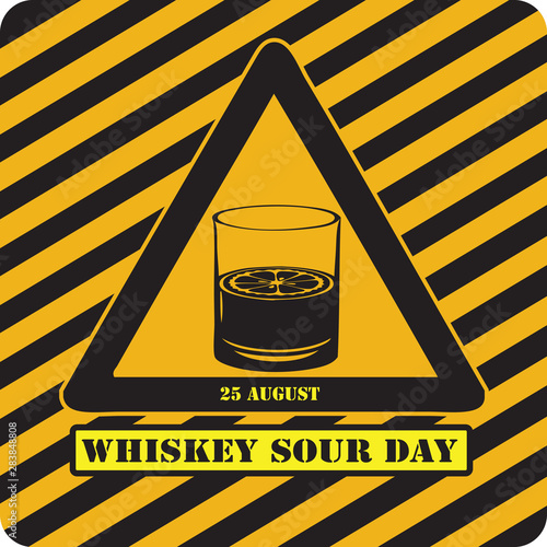 Symbol Whiskey Sour Day.