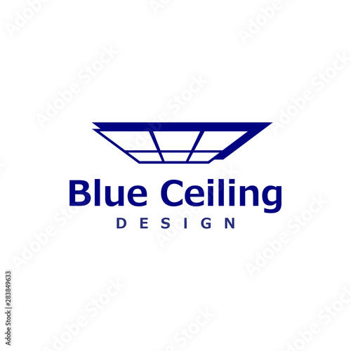 Illustration corporate design and repair the sky of the sky of the House ceiling building logo design