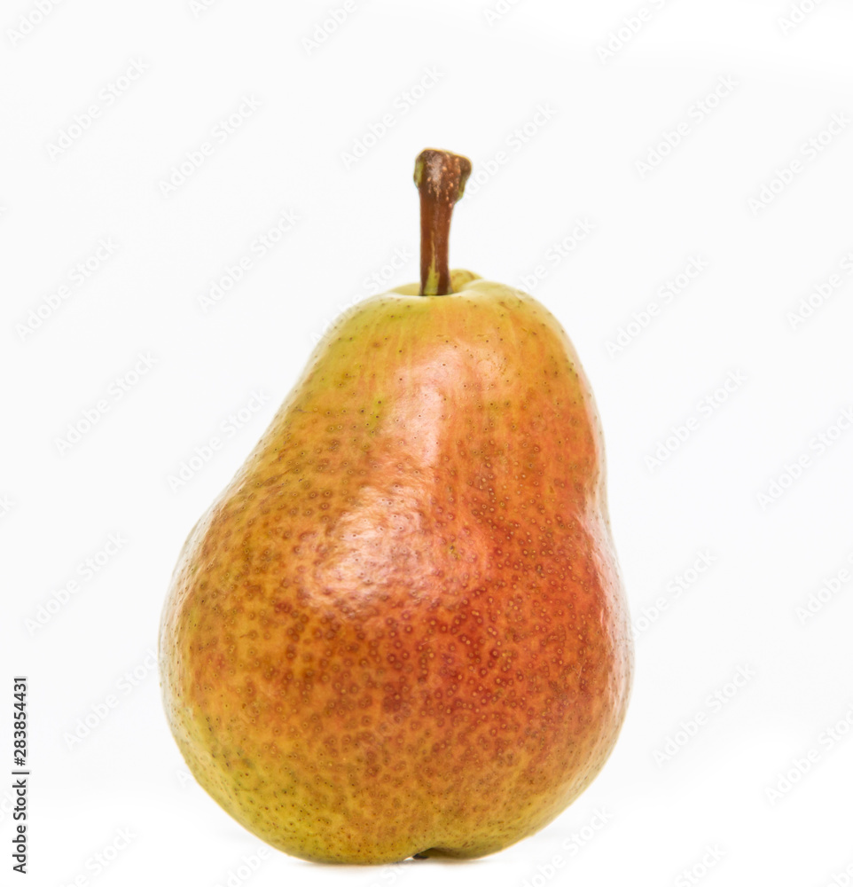 pear fruit on a white background
