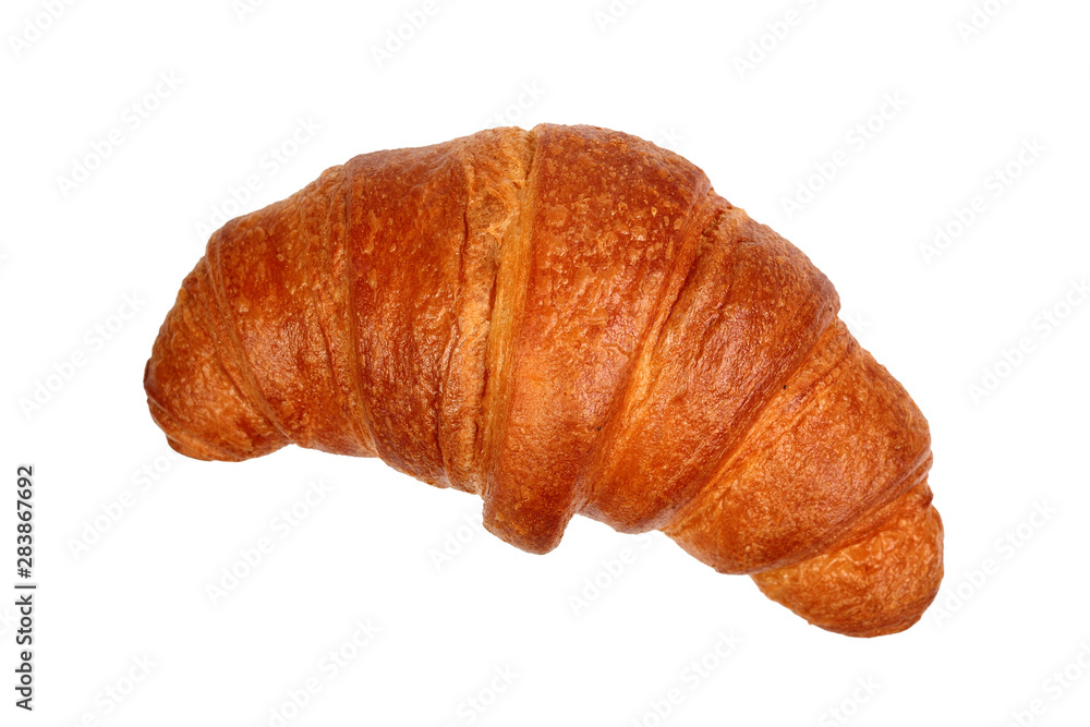 croissant isolated on white background croissant isolated on white background