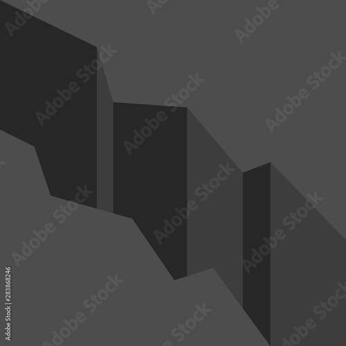 Great deep black abyss