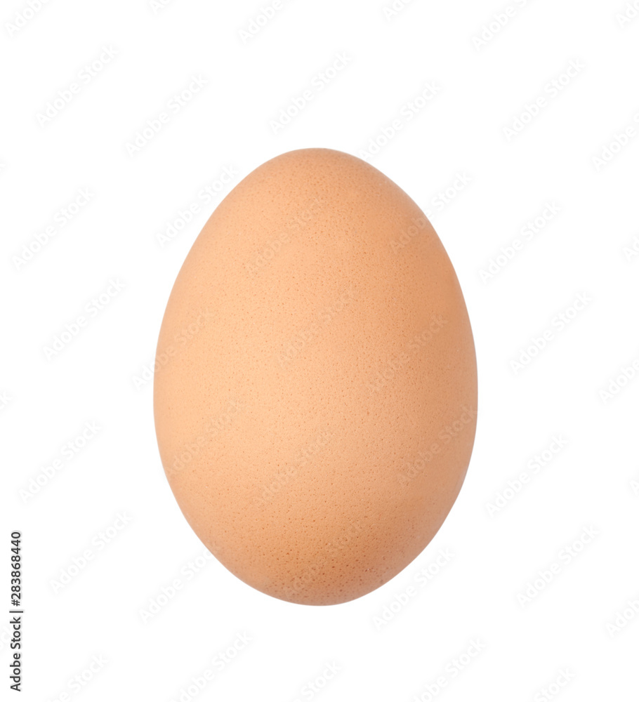 One raw egg isolated on white with clipping path One raw egg isolated on white with clipping path