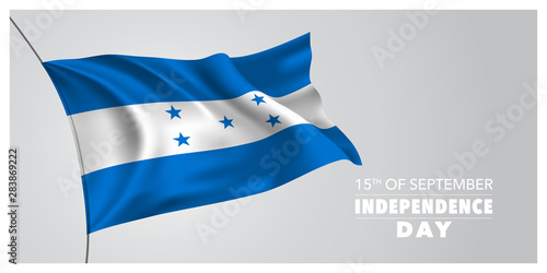 Honduras happy independence day greeting card, banner, horizontal vector illustration Free Download Honduras happy independence day greeting card, banner, horizontal vector illustration - GFXLoad