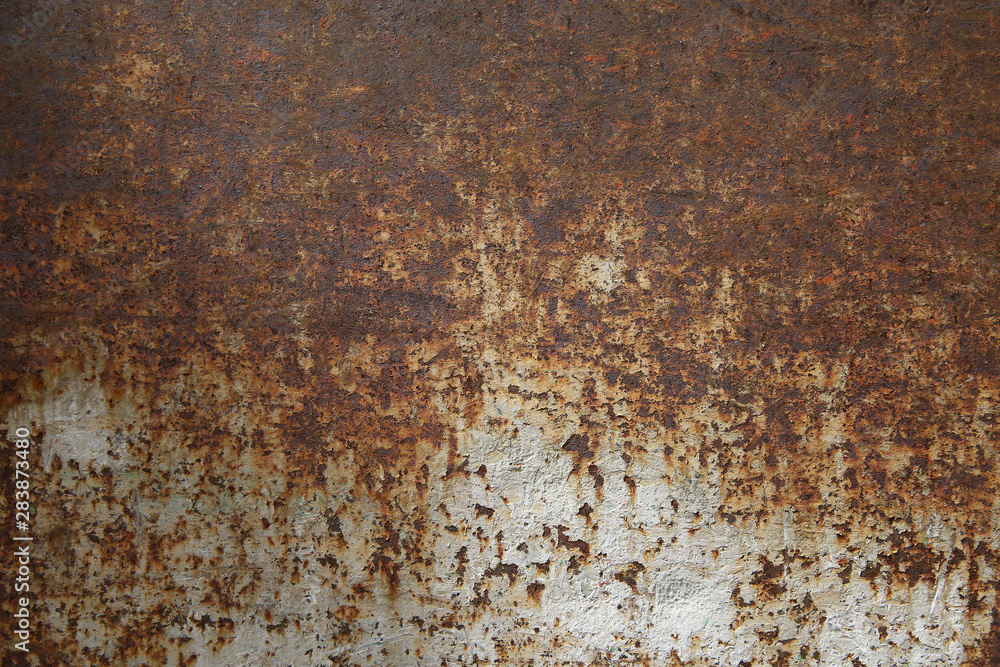 Rust metal background,Old metal iron and rusted metal texture.