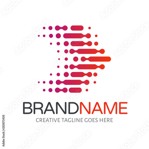Moving Forward Logo suitable for button, icon, corporate identity and infographic. vector format.