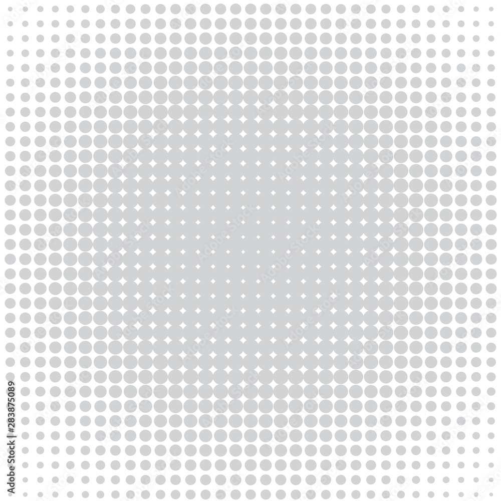 Background of gray dots on white Background of gray dots on white