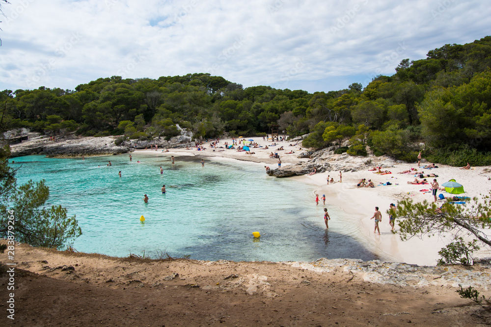 Cala en Turqueta beach, Menorca Spain