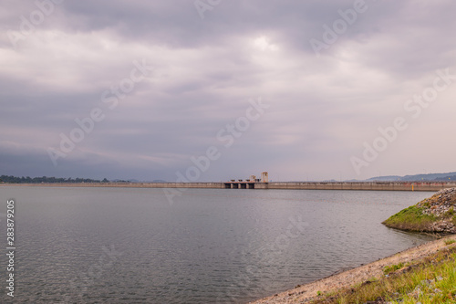 Khun Dan Prakarnchon Dam  Nakhon Nayok  Thailand.