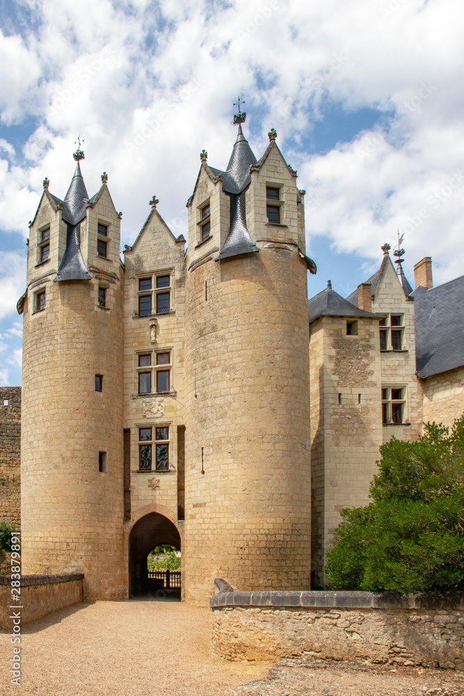 Montreuil-Bellay. Le château. Maine-et-Loire. Pays de Loire