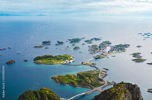 Amazing view of Henningsvær, Lofoten, Norway © EIVIND