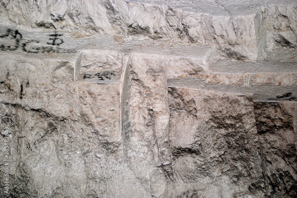 Fototapeta premium Zedekiah's Cave (Solomon's Quarries)