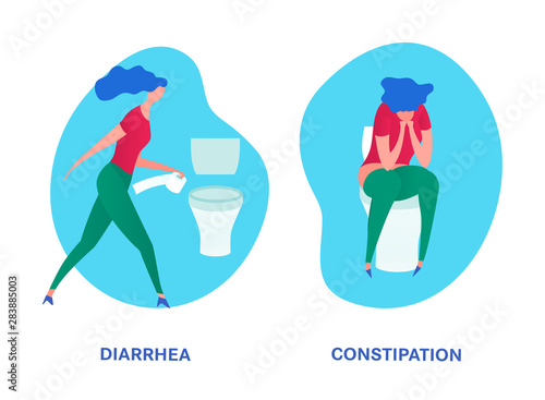 Diarrhea Constipation Infographic