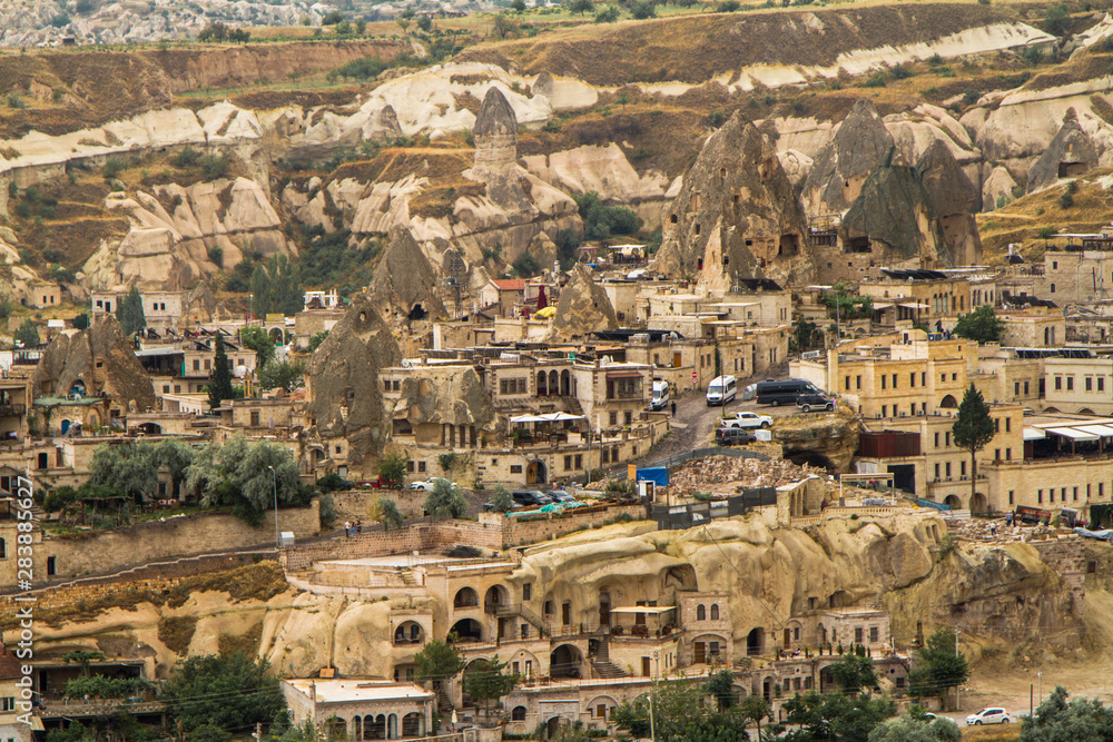 Panorama of Goreme, Cappadocia, Turkey