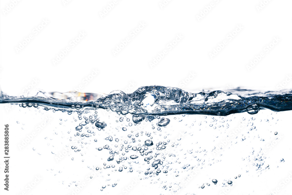 water wave bubbles isolated on white background water wave bubbles isolated on white background