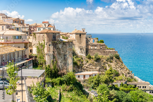 Beautiful town of Tropea in Calabria, Italy © malajscy