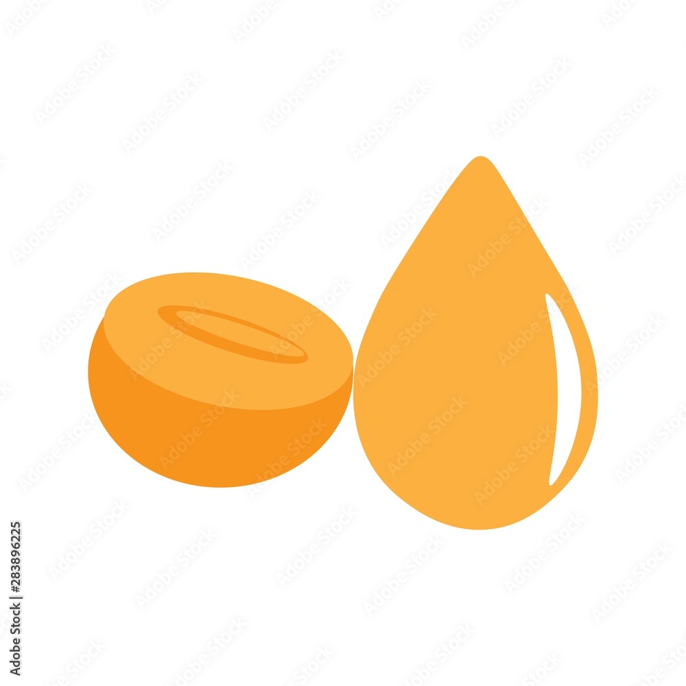 Almond logo vector Almond logo vector