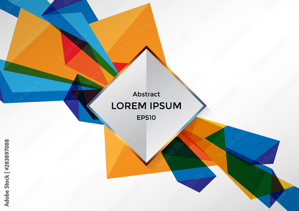 Vector abstract geometric and polygon design background. illustration vector design Vector abstract geometric and polygon design background. illustration vector design