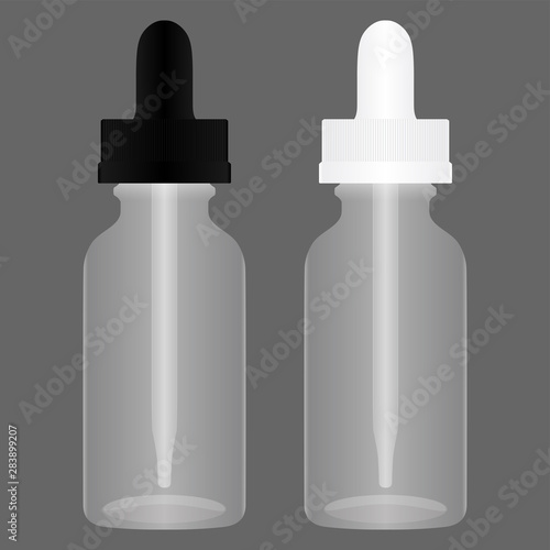 Boston round dripper bottle template