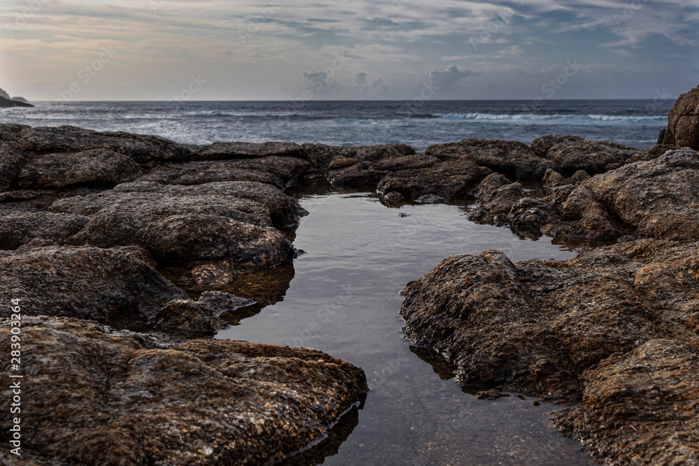 rocks on the Atlantic coast, Costa da Morte