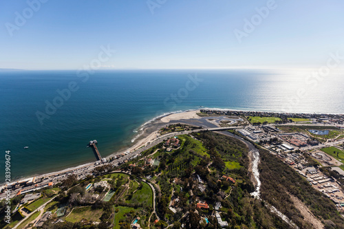 Aerial of view of hilltop h...