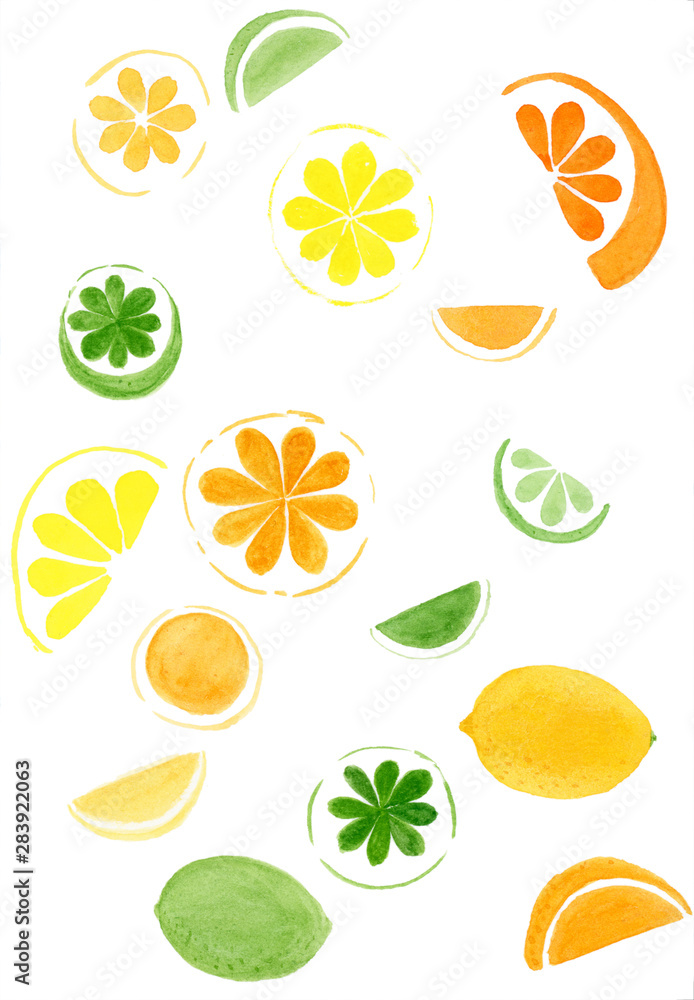 lemon fruits collection of illustrations lemon fruits collection of illustrations