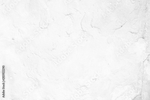 White Raw Concrete Wall Texture Background.