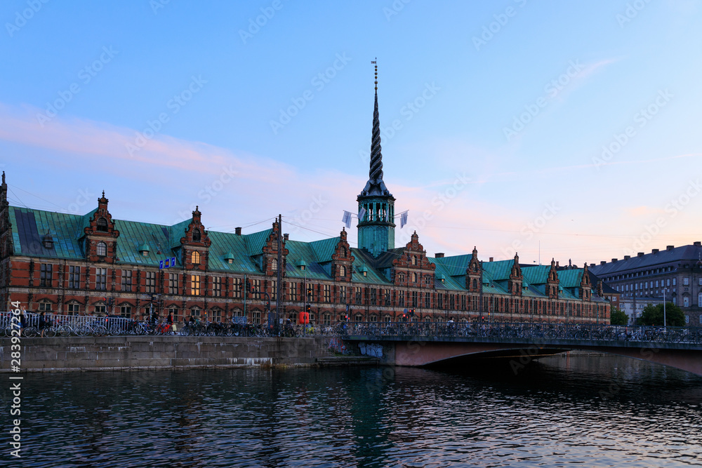 The building of Chamber of Commerce in Copenhagen