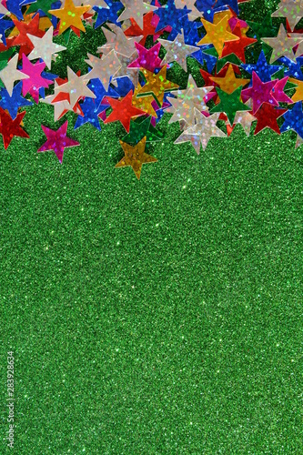 Beautiful green holiday bac...