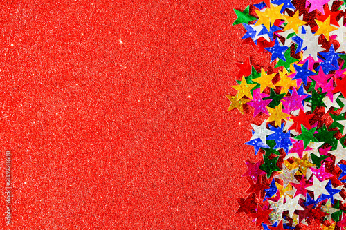 Beautiful red holiday backg...