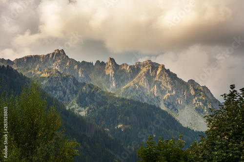 Beautiful,dramatic French Alps 